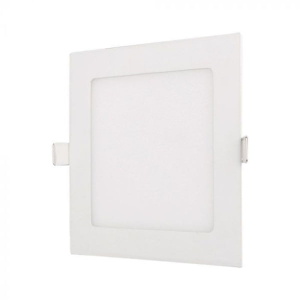 3W((180Lm) LED Panelis iebūvējams kvadrāta, V-TAC, IP20, balts, auksti balta gaisma 6400K