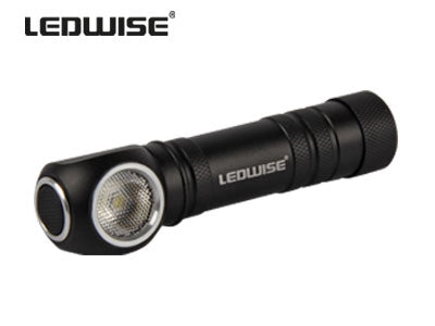 LEDWISE SP ECOKIT 6W XPG3 LED profesionāli lukturi 2 gab, 600Lm, komplektā: metāla stiprinājums, USB magnētiskās uzlādes kabeļi un galvas saite