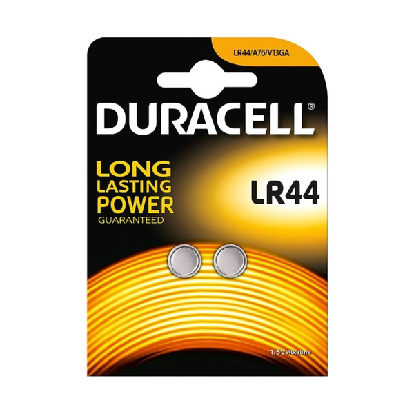 DURACELL LR44 (AG13) BLISTERA iepakojumā 2 gb