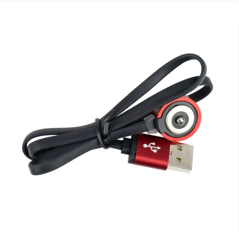 USB kabelis PNI Adventure F75 lukturīšu uzlādēšanai, ar magnētisko kontaktu, garums 50 cm