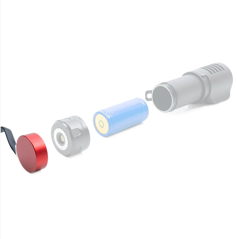 USB kabelis PNI Adventure F75 lukturīšu uzlādēšanai, ar magnētisko kontaktu, garums 50 cm