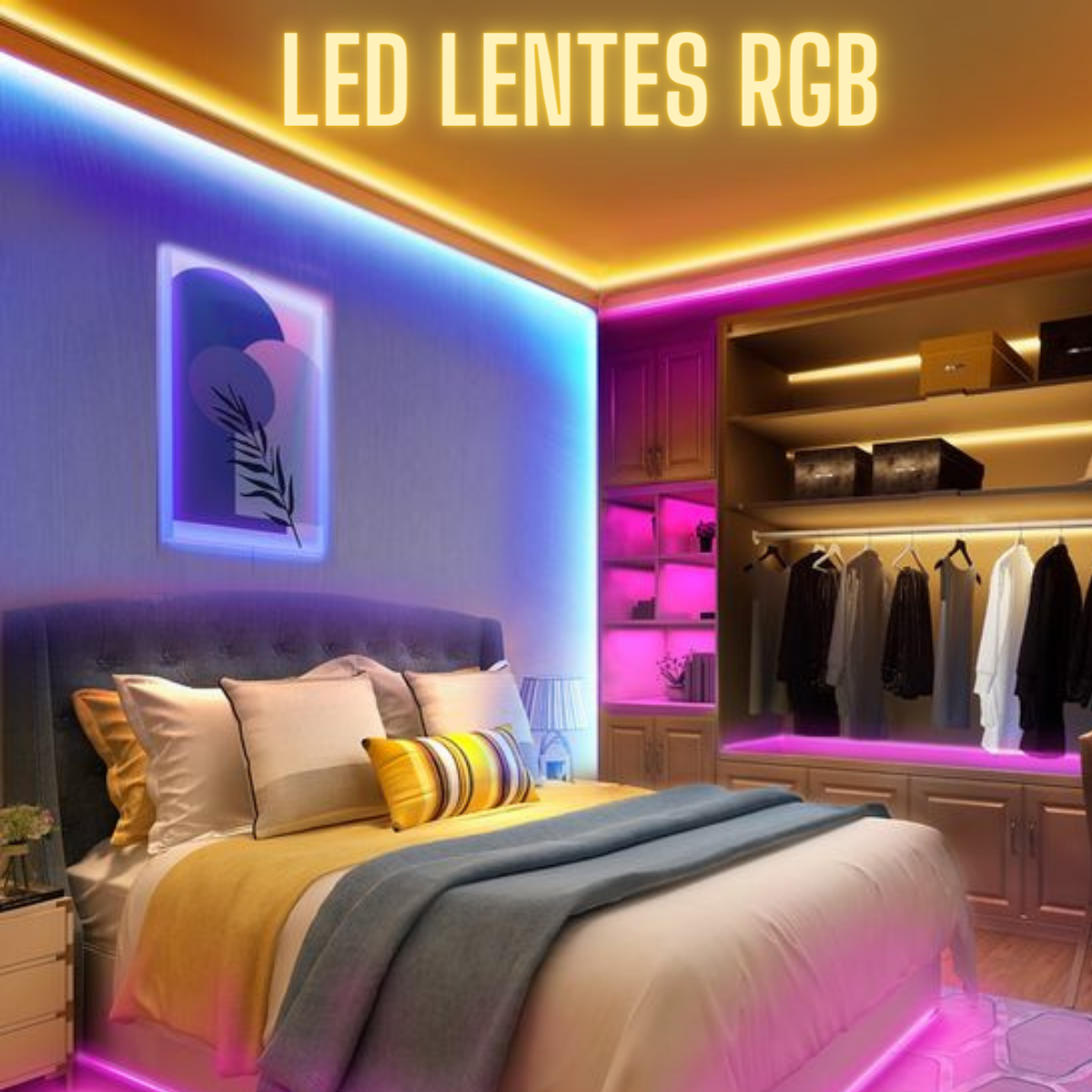 12-24V lentes krāsainas IP20 (iekštelpām)