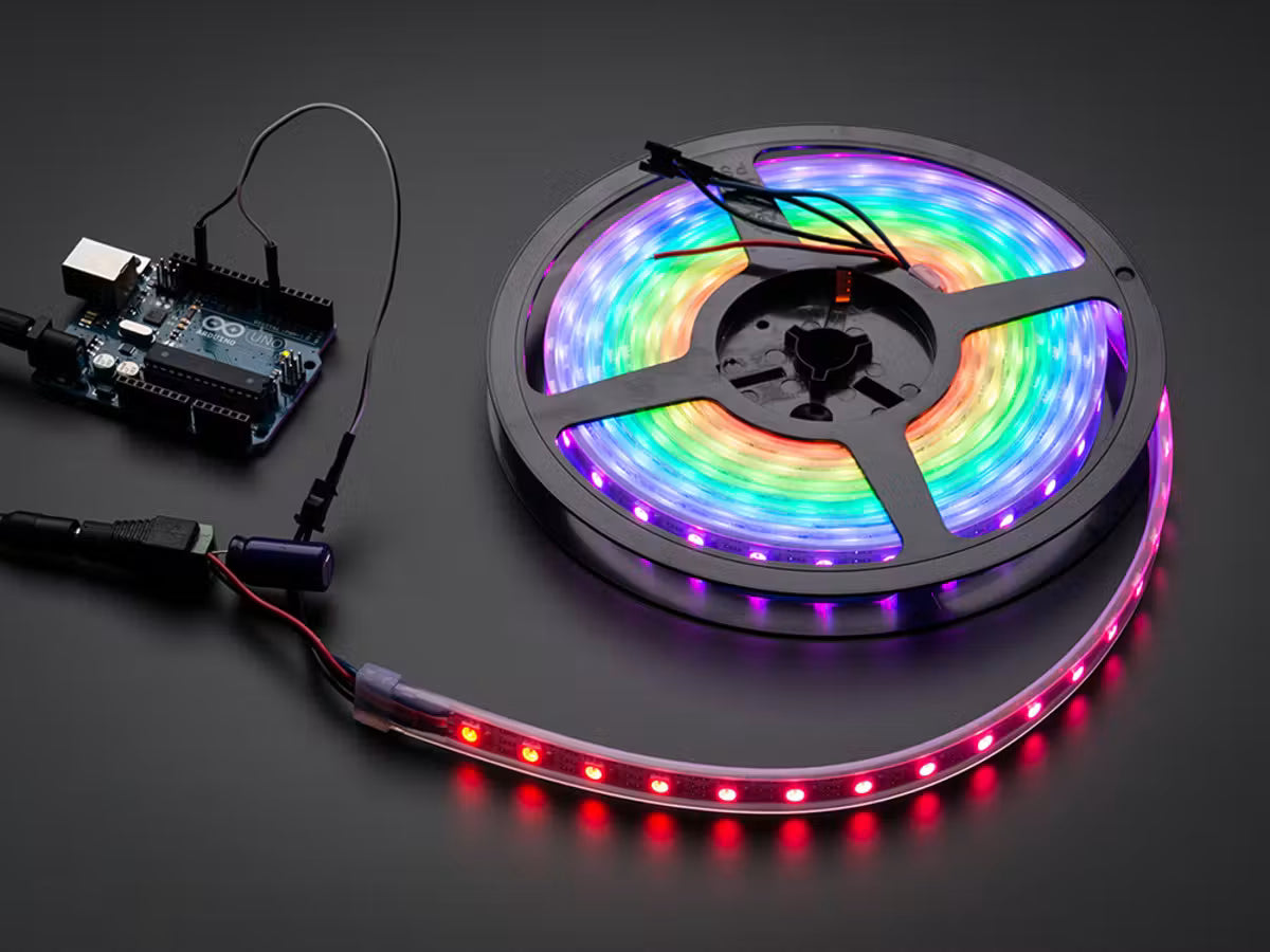 IC / pikseļu LED lentes (WS2812, WS2815, SPI)