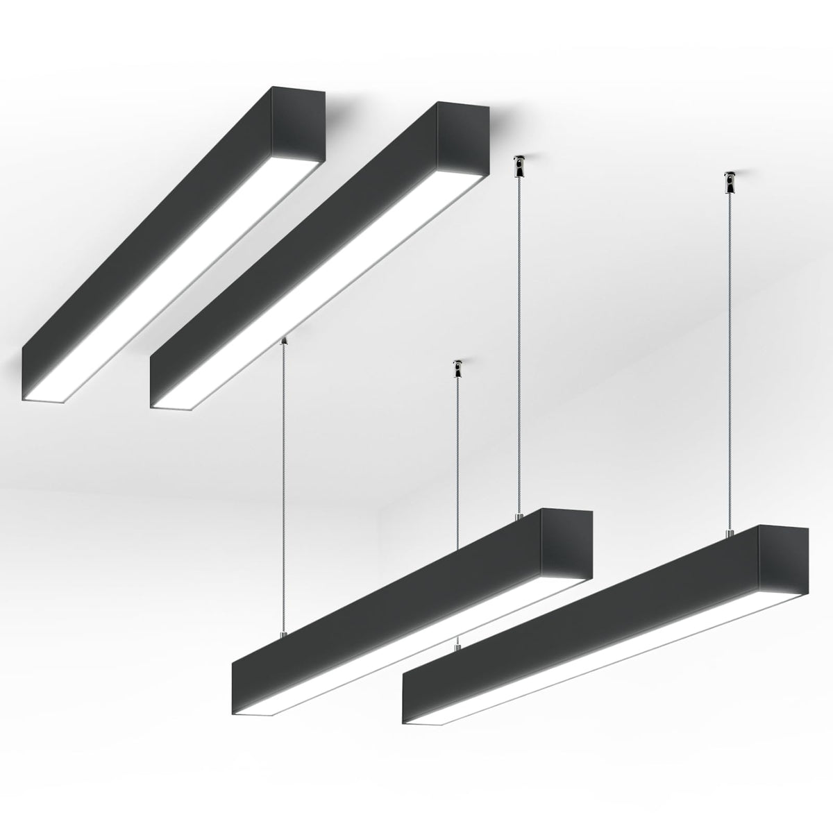 LED iekaramie lineārie gaismekļi