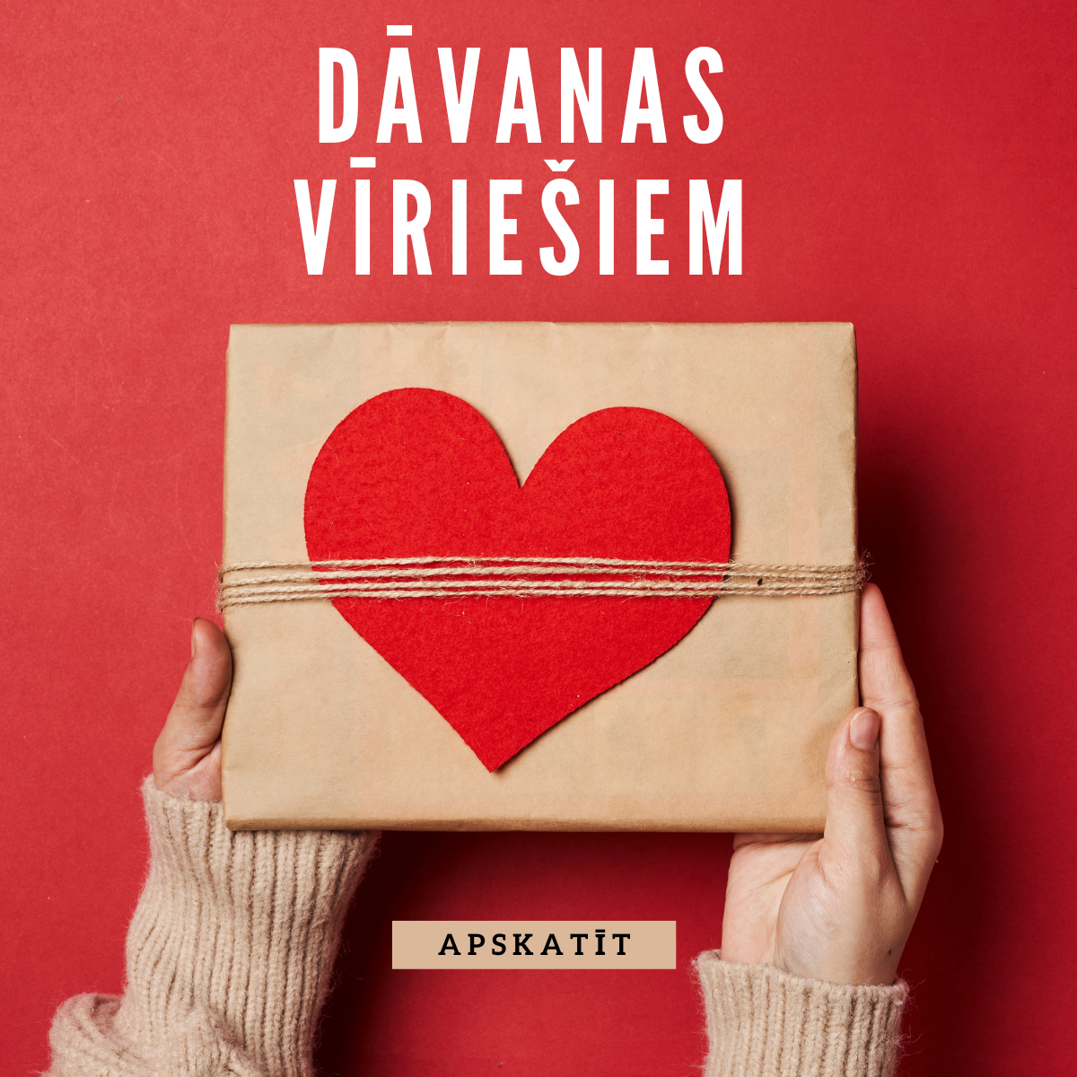 Valentīndienas dāvanas vīriešiem