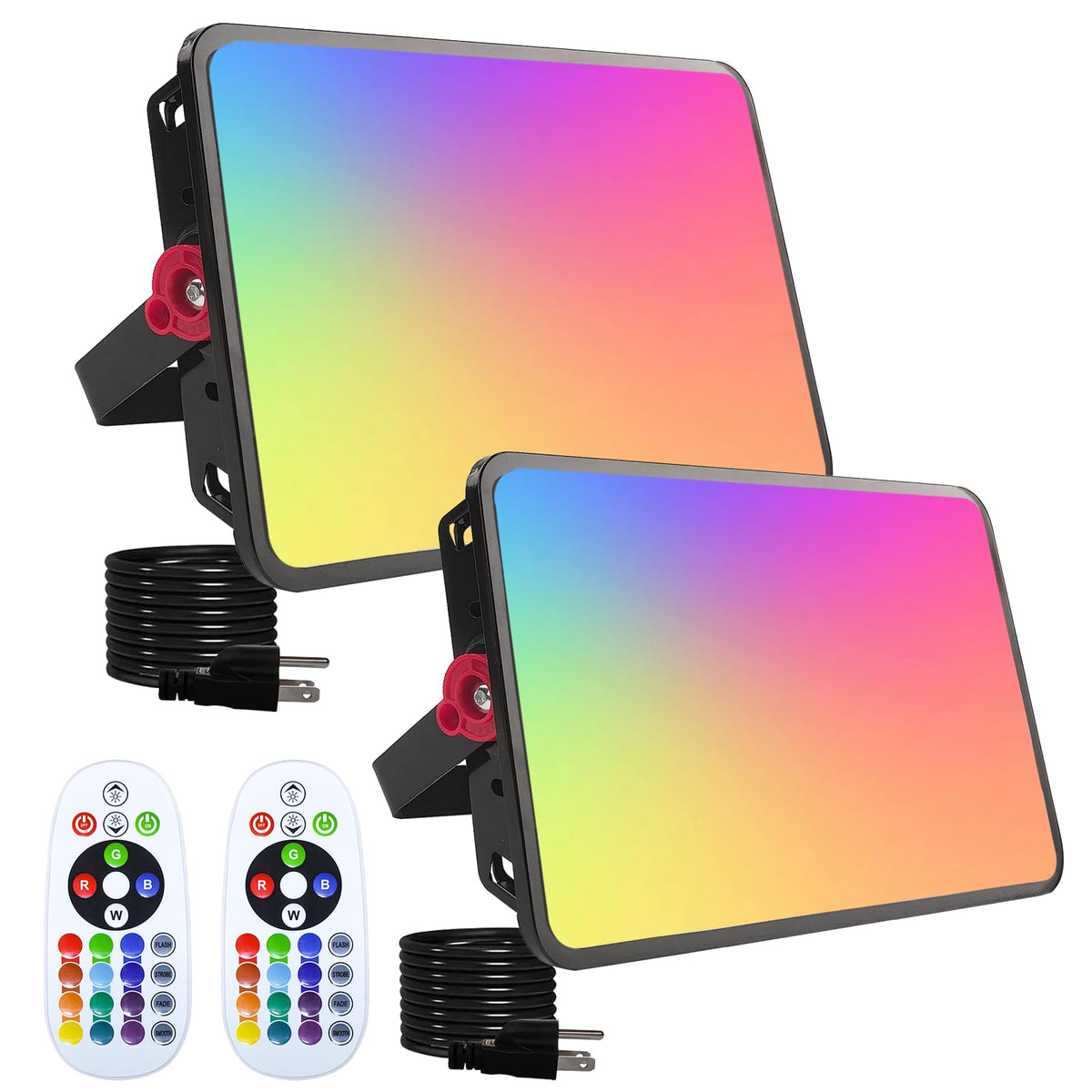 Prožektori RGB krāsainie