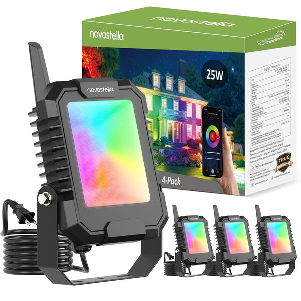 SMART, RGB un uzlādējamie prožektori