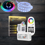 RGB + divu krāsu kontrolieri