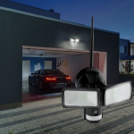 Prožektori Wi-Fi ar videonovērošanas kameru