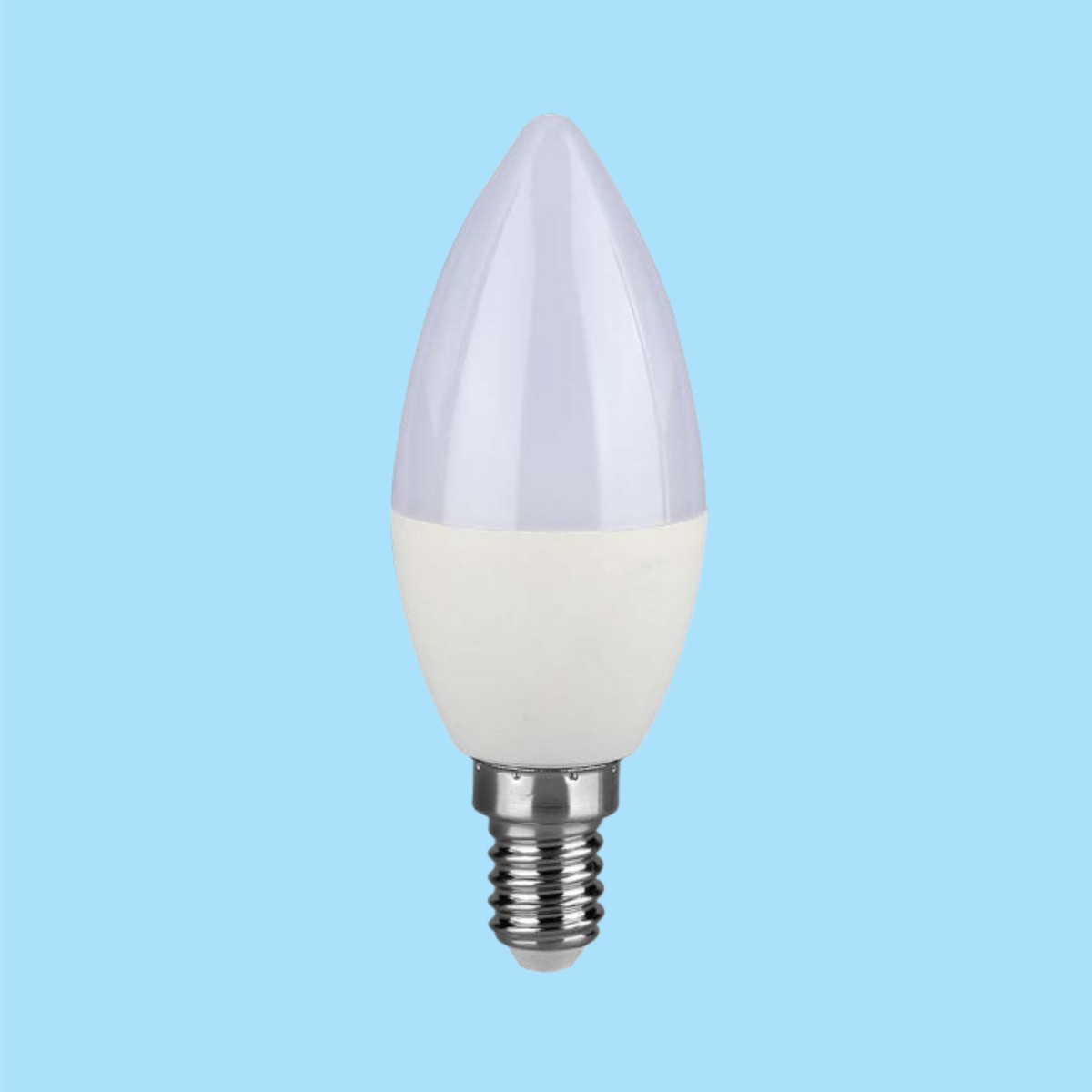 E14 2,9W(250Lm) LED-lampa, ljusformad, V-TAC, IP20, kallvit 6500K