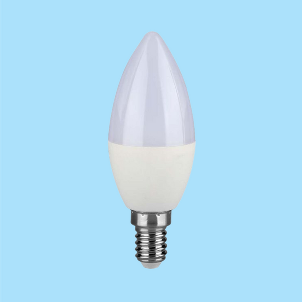 E14 2.9W(250Lm) LED-lambi, küünlakujuline, V-TAC, IP20, jaheda valge 6500K