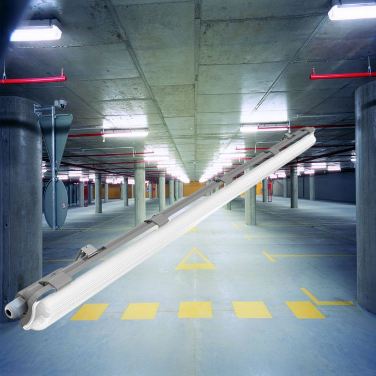 22W(2000Lm) 150cm LED T8 lamp, IP65 waterproof, V-TAC, cold white light 6400K