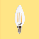 E14 5.5W(600Lm) LED Spuldze, IP20, V-TAC, silti balta gaisma 3000K
