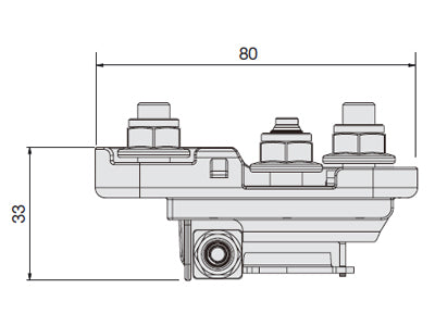Akumulatora spailis, MEGA/Powerval drošinātāja turētājs