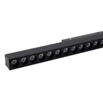 10w 800LM magnētiskais sliežu gaismeklis ar regulējamu krāsu temperatūru DC 48V(20 stils)
