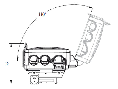 Akumulatora spailis, drošinātāju bloks MIDI/MEGA/Powerval
