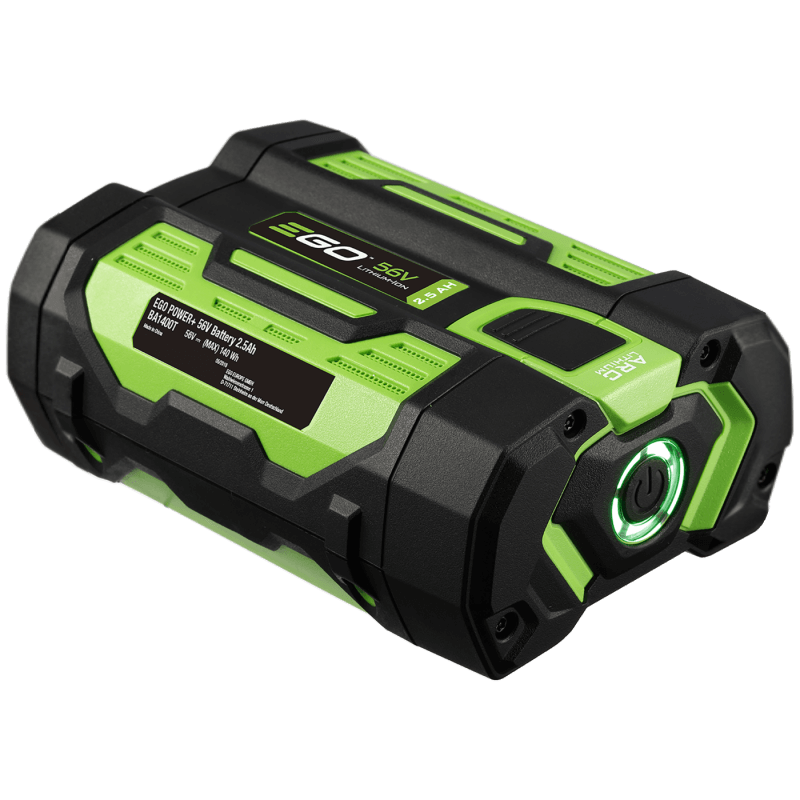 EGO Power+ BA1400T 56V 2,5Ah Li-ion akumulators, 140Wh, ARC Lithium, uzlādes līmeņa indikators, IPX4, 1,2kg