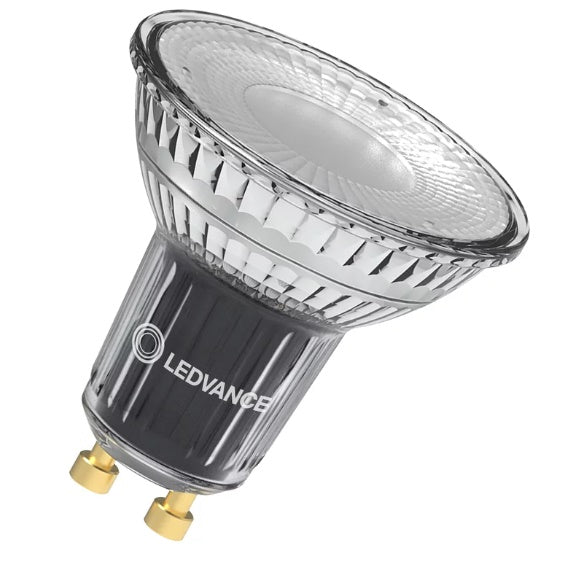 GU10 7.9W(650Lm) OSRAM LED Spuldze dimmējama, IP20, silti balta gaisma 2700K