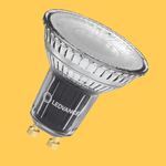 GU10 7.9W(650Lm) OSRAM LED Spuldze dimmējama, IP20, silti balta gaisma 2700K