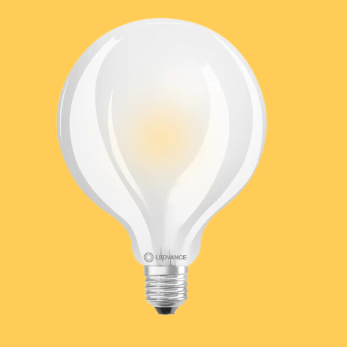 E27 6,5W (806Lm) LEDVANCE LED Classic Globe 95 60 Filament, IP20, varmvitt ljus 2700K