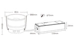 FUT083ZR 9 W CCT 2700~6500K Dimējams  LED iebūvējams gaismeklis (Zigbee 3,0+2,4 GHz) Balts