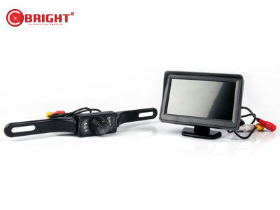C-BRIGHT 12-24V камера заднего вида, 640x480мм, RCA-кабель 6м, кабели питания 0,8м