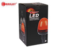C-BRIGHT 12-24V 80 LED vilkur, IP56, ECE R10, 129x245mm