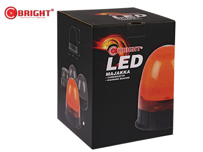 C-BRIGHT 12-24V 80 LED vilkuv tuli, oranž, 142x160mm, IP56, ECE R10