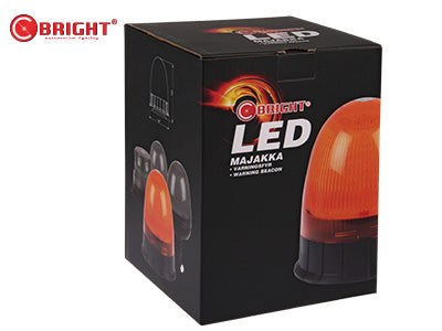 C-BRIGHT 12-24V 80 LED bākuguns, oranža, 142x160mm, IP56, ECE R10