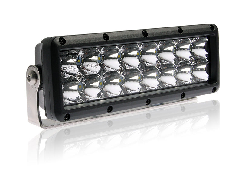 2x par LED-hjälparmaturer som passar för TA_10-30V 16x3W(4320Lm) LED-arbetslampa, IP67, IP69K, kallvitt ljus 6000K