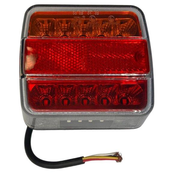 C-PWR daudzfunkcionāls LED aizmugurējais lukturis, 12 V, 100 × 100 × 40 mm, IP67