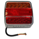 C-PWR daudzfunkcionāls LED aizmugurējais lukturis, 12 V, 100 × 100 × 40 mm, IP67