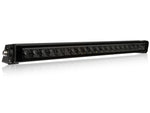 1-92595_100W(12000Lm) 20 LED garais papildlukturis, 11-32V, 3-pin DT, IP68, BFL FRAMELESS SLIM - zema profila tālās gaismas lukturis, 20xLed, strāvas patēriņš 6.53A @13.7V, nerūsējošā tērauda kronšteini, IP68, 3-pin DT-spraudnis, 6000 K