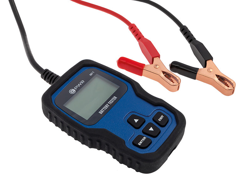 C-PWR BAT-T akumulatoru testers (12V/24V, 100–2000CCA)
