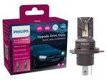 20W(1500/1000Lm) 12V LED-Pair of headlamp bulbs H4/H19, P43t/PU43t-3, cool white light 6000K