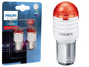 Philips Ultinon Pro3000 LED P21/5W sarkanas bremžu un aizmugures gaismas spuldzes 12 V BAY15d 50/20 lm komplekts 2 gab.