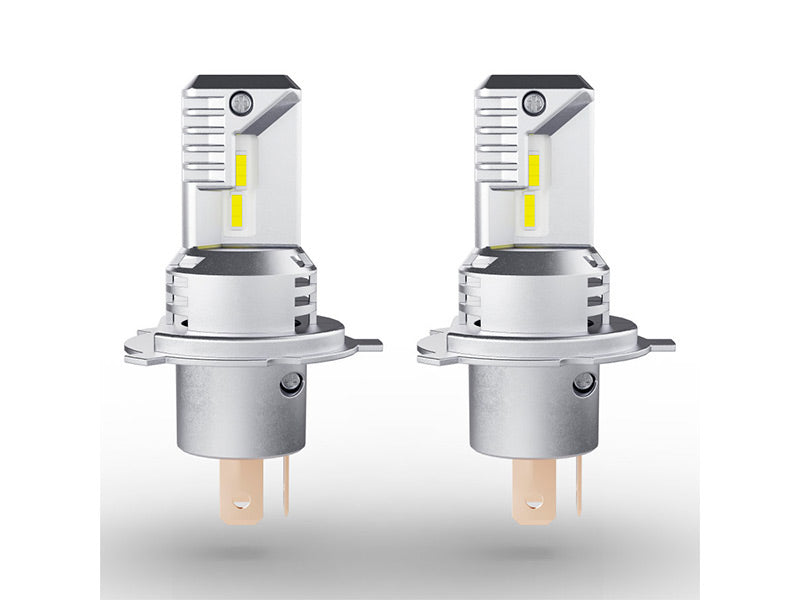 12V  18 W / 19 W LED auto spuldze H4/H19, auksti balta gaisma 6500K