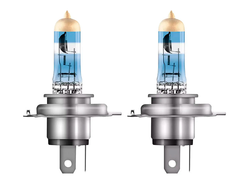 OSRAM Night Breaker 220 – halogen bulb H4, 12 V, 60/55 W, P43t, +220 % light, 2 pcs