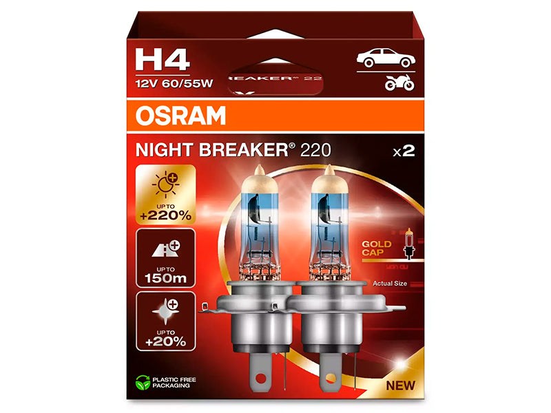 12V 60W/55WLED auto spuldze, neitrāli balta gaisma 4050K