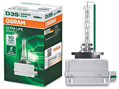 42V 35W 3200Lm Xenon auto spuldze D3S, neitrāli balta gaisma 4300K