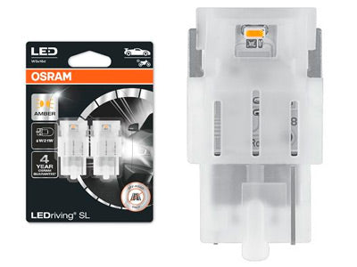 12V 1,4W (55Lm) LED-lampa för bil, 2gb