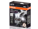 12V 15W/10W(1500/1000Lm) OSRAM LED car bulb pair H13, cool white light 6000K