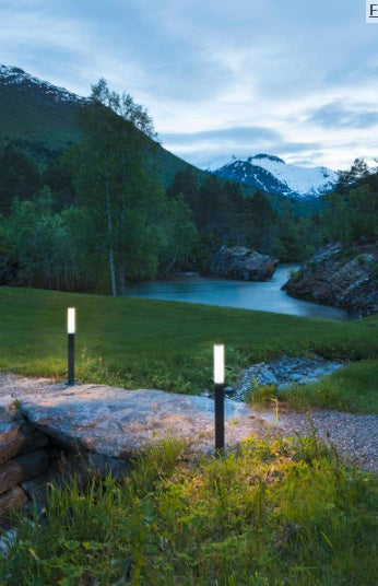 6.3W(520Lm) APONI 90 surface-mounted LED luminaire, anthracite, IP65, warm white light 3000K