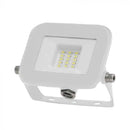 10W(735Lm) LED Spotlight, V-TAC SAMSUNG, IP65, white body and white glass, warranty 5 years, cold white light 6500K