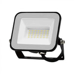 SUPERACTION_20W(1620Lm) LED-strålkastare, V-TAC SAMSUNG, IP65, svart hölje och grått glas, 5 års garanti, kallvitt ljus 6500K