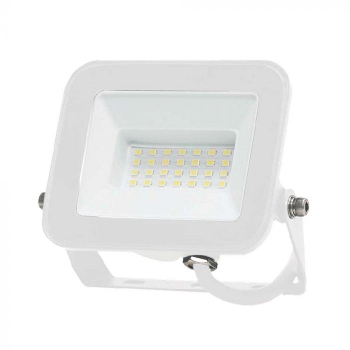 SUPERACTION_20W(1620Lm) LED floodlight, V-TAC SAMSUNG, IP65, white, neutral white light 4000K