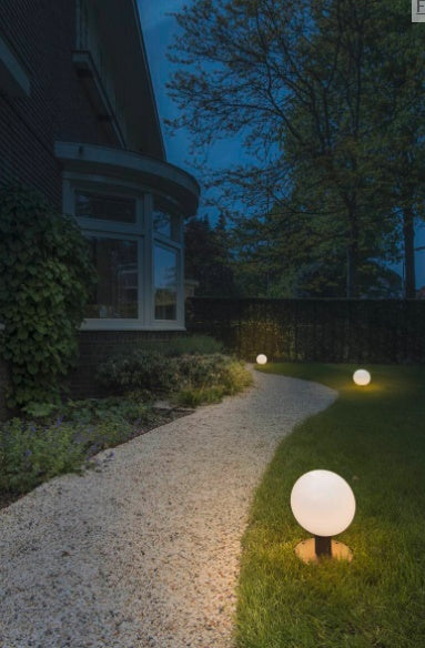 MAX 23W E27 GLOO PURE 27 Pole uz virsmas montējams LED gaismeklis, antracīts, IP44, IK02