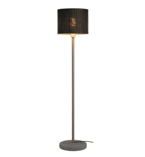 MAX 15W E27 ADEGAN MANILA S pinnapealne LED-valgusti, roostevaba teras/antratsiit, IP44, IK04