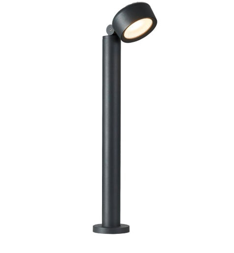 14.5W(1000Lm) ESKINA Pole surface-mounted LED luminaire, anthracite, IP65, IK02, neutral white light 4000K