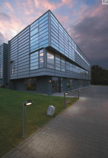 14.5W(1000Lm) ESKINA Pole surface-mounted LED luminaire, anthracite, IP65, IK02, neutral white light 4000K